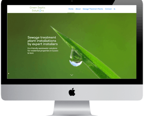 Green Septic Solutions home page