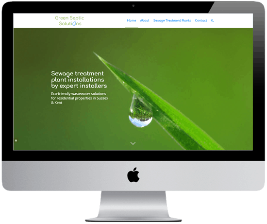 Green Septic Solutions home page