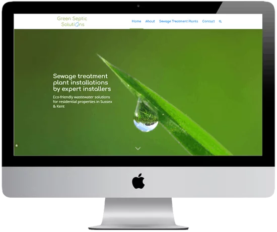 Green Septic Solutions home page